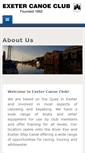 Mobile Screenshot of exetercanoeclub.org.uk